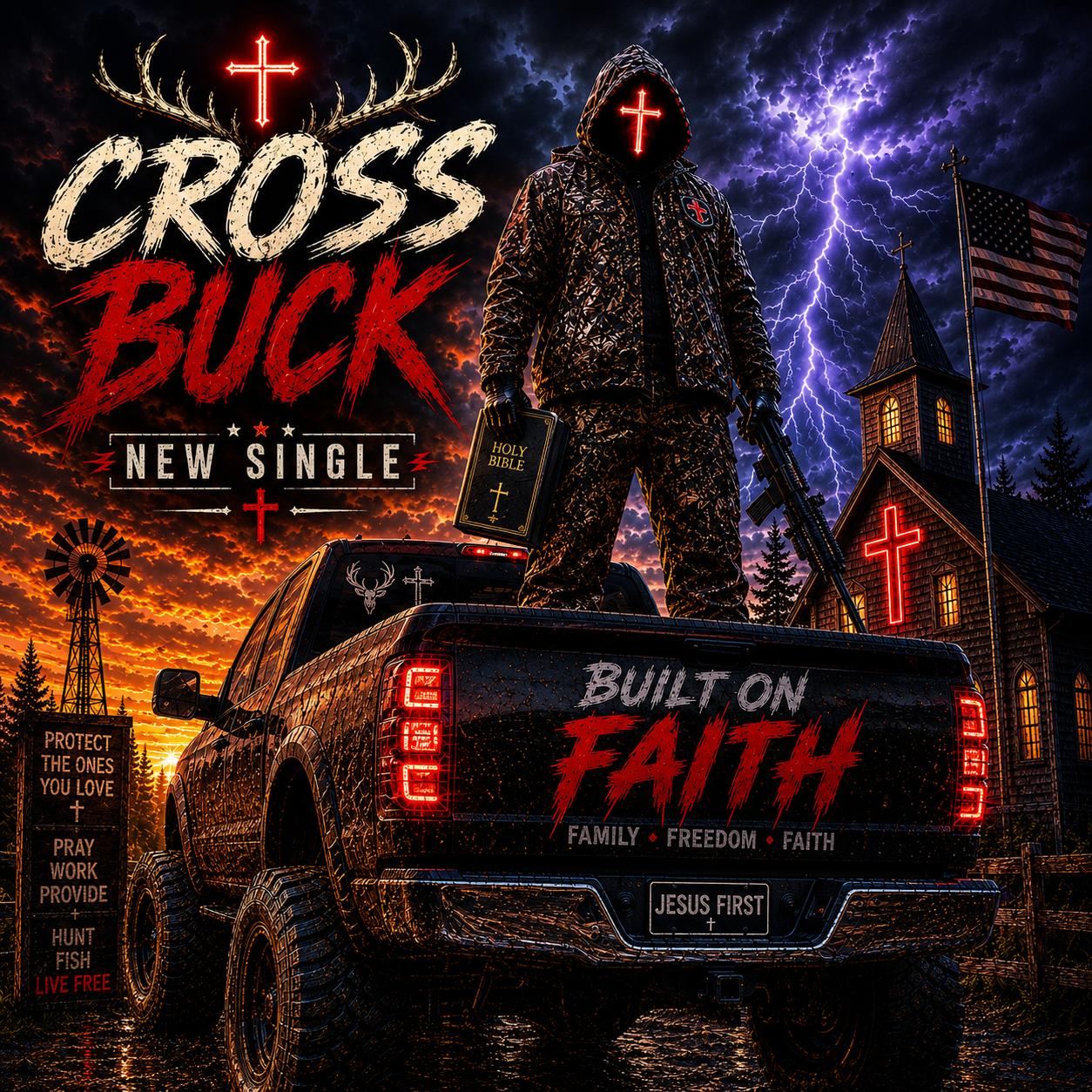 Built on Faith cover art for Cross Buck